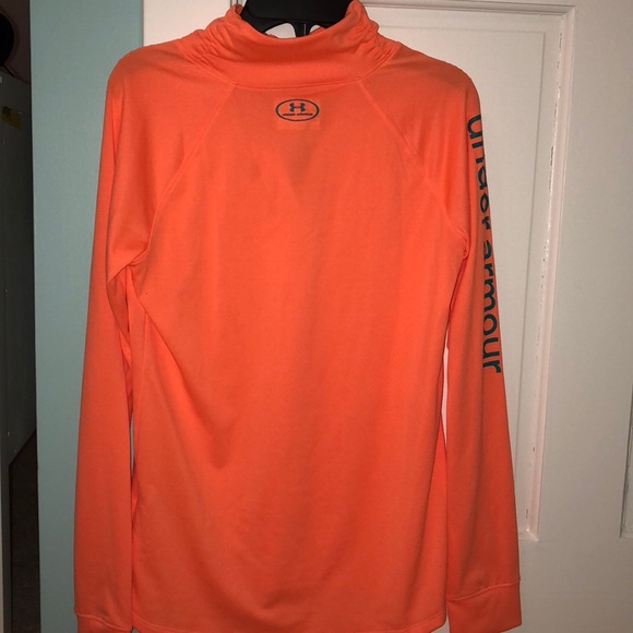 Under Armour Jackets & Coats Orange Under Armour Sweatshirt Poshmark